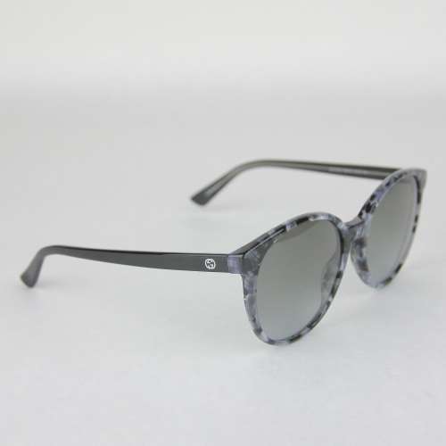 Gucci Black/Gray Acetate Frame Sunglasses w/Interlocking G GG 3722/S 372819 2461 Special Offers   on Sunglasses In usa